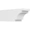 Ekena Millwork Standard Mediterranean Architectural Grade PVC Rafter Tail, 5"W X 6"H X 16"L RFTP05X06X16MED - alternate 1